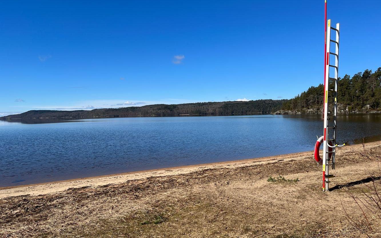 Lygnevi badplats, Sätila.