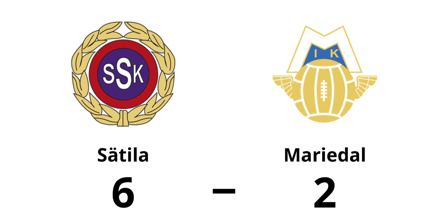 Sätila SK vann mot Mariedals IK