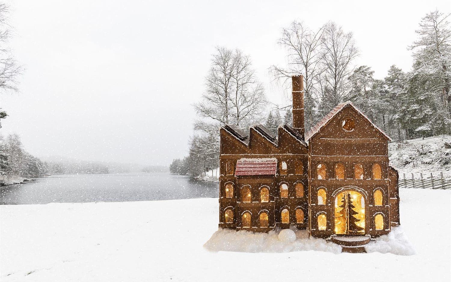 Nu ligger pepparkakshuset ute till försäljning, till förmån för SOS Barnbyar.