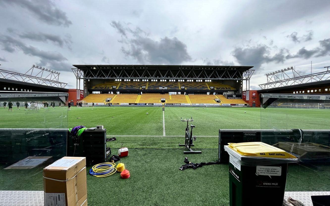 Larsson kom tillbaka till Borås och Borås Arena 2019, efter en utlandssejour. 