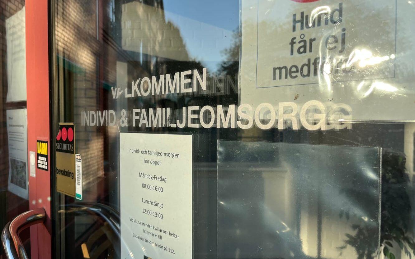 Individ– och familjeomsorgen inom socialförvaltningen i Marks kommun. 